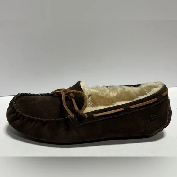 UGG | Shoes | Ugg Mens Olsen Slipper Brown Suede Size 9 M  display picture 1